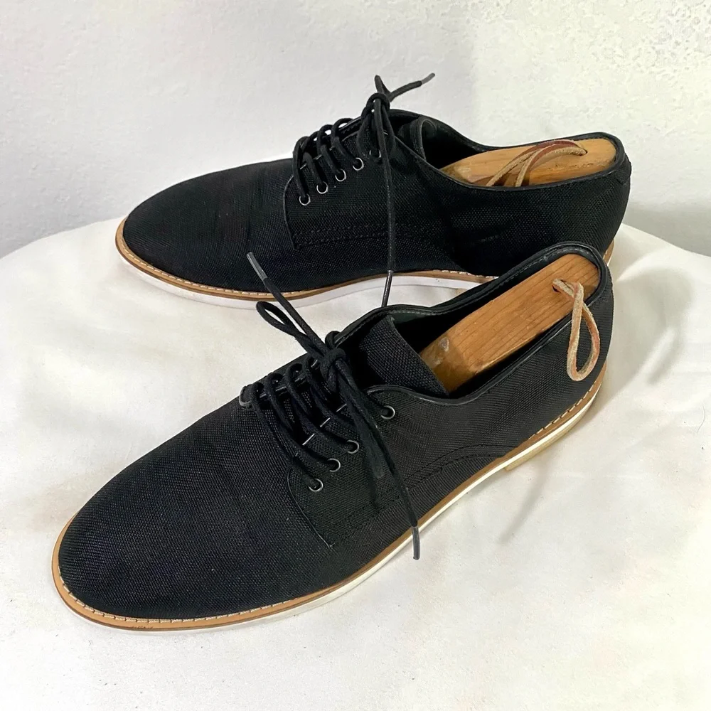 CALVIN KLEIN Armando Black Oxford Men’s Shoes. Size 10.5